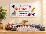Custom printed banners on heavy-duty weather-resistant vinyl. Personalized for birthdays, businesses, schools, sports teams, sponsors, fundraisers, and events. Custom designs available.