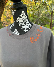 Hand Distressed Custom Longhorns Sweatshirt