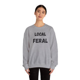 Local Feral Sweatshirt | Cozy Unisex Crewneck | Perfect for Casual Outfits, Animal Lovers, Gift for Nature Enthusiasts