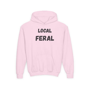 Feral Local Youth Hoodie - Trendy, Cozy Costume for Animal Lovers, Perfect Gift for Birthdays, Adventure, Casual Wear