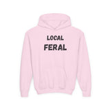 Feral Local Youth Hoodie - Trendy, Cozy Costume for Animal Lovers, Perfect Gift for Birthdays, Adventure, Casual Wear
