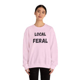 Local Feral Sweatshirt | Cozy Unisex Crewneck | Perfect for Casual Outfits, Animal Lovers, Gift for Nature Enthusiasts