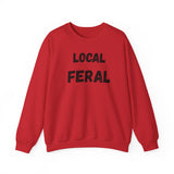 Local Feral Sweatshirt | Cozy Unisex Crewneck | Perfect for Casual Outfits, Animal Lovers, Gift for Nature Enthusiasts