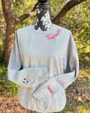 Comfort Colors Custom Texans Sweatshirt