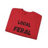 Local Feral Sweatshirt | Cozy Unisex Crewneck | Perfect for Casual Outfits, Animal Lovers, Gift for Nature Enthusiasts