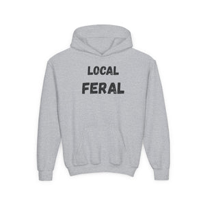 Feral Local Youth Hoodie - Trendy, Cozy Costume for Animal Lovers, Perfect Gift for Birthdays, Adventure, Casual Wear