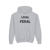 Feral Local Youth Hoodie - Trendy, Cozy Costume for Animal Lovers, Perfect Gift for Birthdays, Adventure, Casual Wear