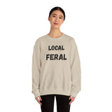 Local Feral Sweatshirt | Cozy Unisex Crewneck | Perfect for Casual Outfits, Animal Lovers, Gift for Nature Enthusiasts