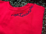 Texans Bow Font Collar Shirt or Sweatshirt