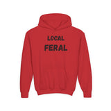 Feral Local Youth Hoodie - Trendy, Cozy Costume for Animal Lovers, Perfect Gift for Birthdays, Adventure, Casual Wear