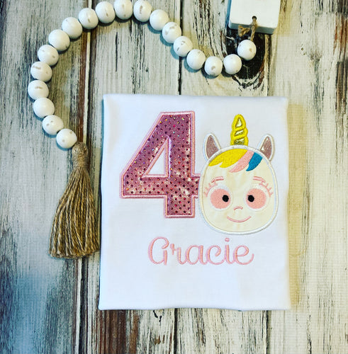 Cry Baby Unicorn birthday shirt