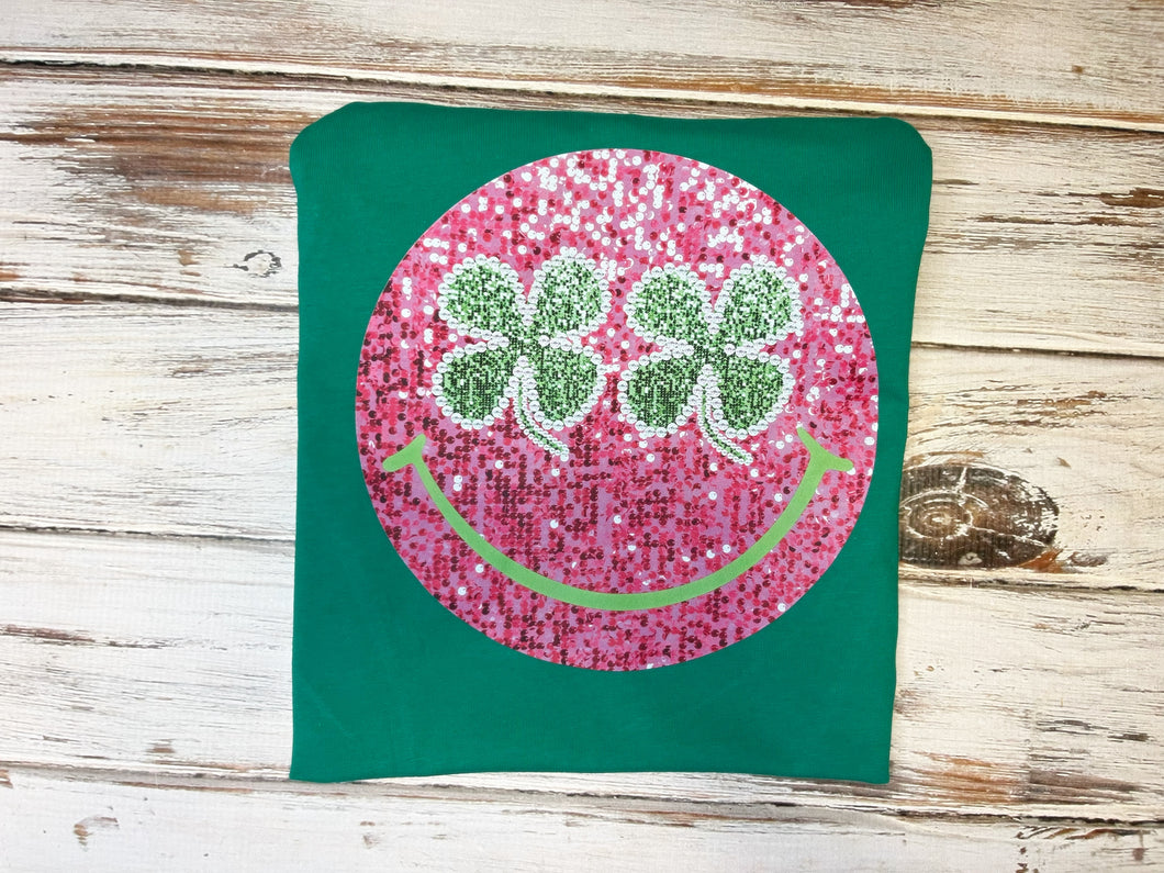St. Patrick’s Day Smiley Face Shirt