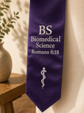 Custom Embroidered Graduation Stole (Customer Provided) | Personalized Graduation Stole | College & High School Graduation