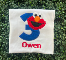 Red Monster Birthday shirt or bodysuit