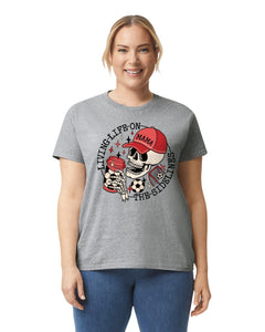 Living Life On The Sidines Soccer Mom Shirt
