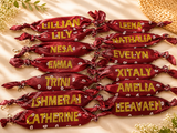 Custom Bandana Keychain | Personalized Name Keychain | Team Gifts | Backpack Clip Keychain | Custom Colors & Font