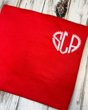 Valentine Heart Monogrammed Sweatshirt