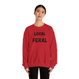 Local Feral Sweatshirt | Cozy Unisex Crewneck | Perfect for Casual Outfits, Animal Lovers, Gift for Nature Enthusiasts