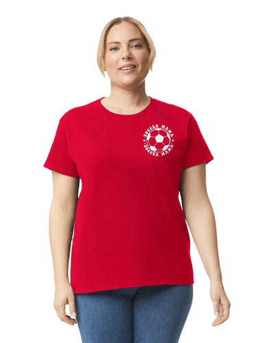 Loud Mouth Soccer Mom Skeleton shirt
