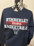 Wimberley Texans Basketball Sweatshirt