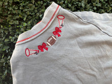 Footballs and bows Collar Sweatshirt or Shirt