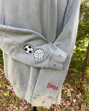 Hand Distressed Custom Texans Sweatshirt