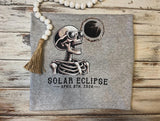Solar Eclipse 2024 Skeleton Shirt