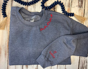 Custom Mama Sweatshirt