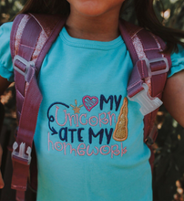 My Unicorn Ate my homework shirt