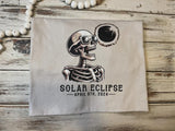 Solar Eclipse 2024 Skeleton Shirt
