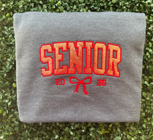 Senior 2026 Bows Sweatshirt