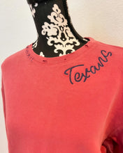 Hand Distressed Custom Texans Sweatshirt