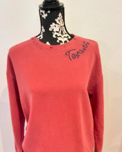 Hand Distressed Custom Texans Sweatshirt