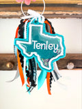 Customized Texas Bag Tag