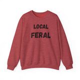Local Feral Sweatshirt | Cozy Unisex Crewneck | Perfect for Casual Outfits, Animal Lovers, Gift for Nature Enthusiasts