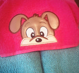 Puppy Dog Hooded Towel