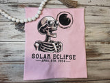 Solar Eclipse 2024 Skeleton Shirt