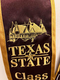 Custom Embroidered Graduation Stole (Customer Provided) | Personalized Graduation Stole | College & High School Graduation