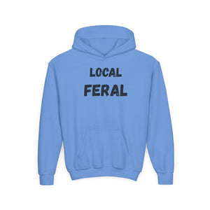 Feral Local Youth Hoodie - Trendy, Cozy Costume for Animal Lovers, Perfect Gift for Birthdays, Adventure, Casual Wear