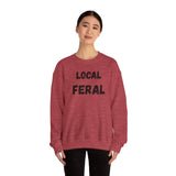 Local Feral Sweatshirt | Cozy Unisex Crewneck | Perfect for Casual Outfits, Animal Lovers, Gift for Nature Enthusiasts