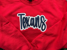Glitter Texans Embroidered Sweatshirt or Shirt