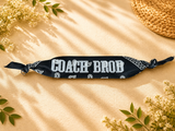 Custom Bandana Keychain | Personalized Name Keychain | Team Gifts | Backpack Clip Keychain | Custom Colors & Font