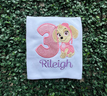 Custom Sky Birthday Shirt – Personalized Kids Birthday Party Tee - Patrol Birthday Shirt - Custom Birthday Shirt - Kids Birthday Shirt