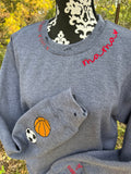 Hand Distressed Custom Mama Sweatshirt