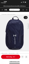 Custom Texans Coach Backpack