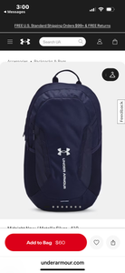 Custom Texans Coach Backpack
