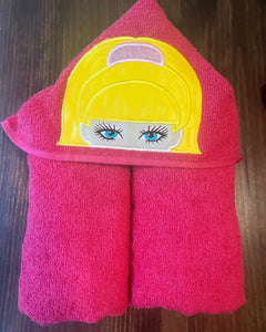 Doll Hooded Towel
