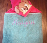 Puppy Dog Hooded Towel