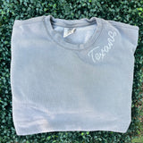 Comfort Colors Custom Texans Sweatshirt