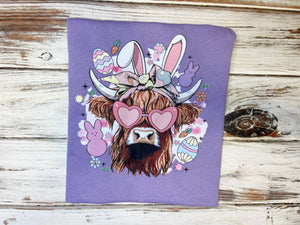 Highland Cow Easter Shirt